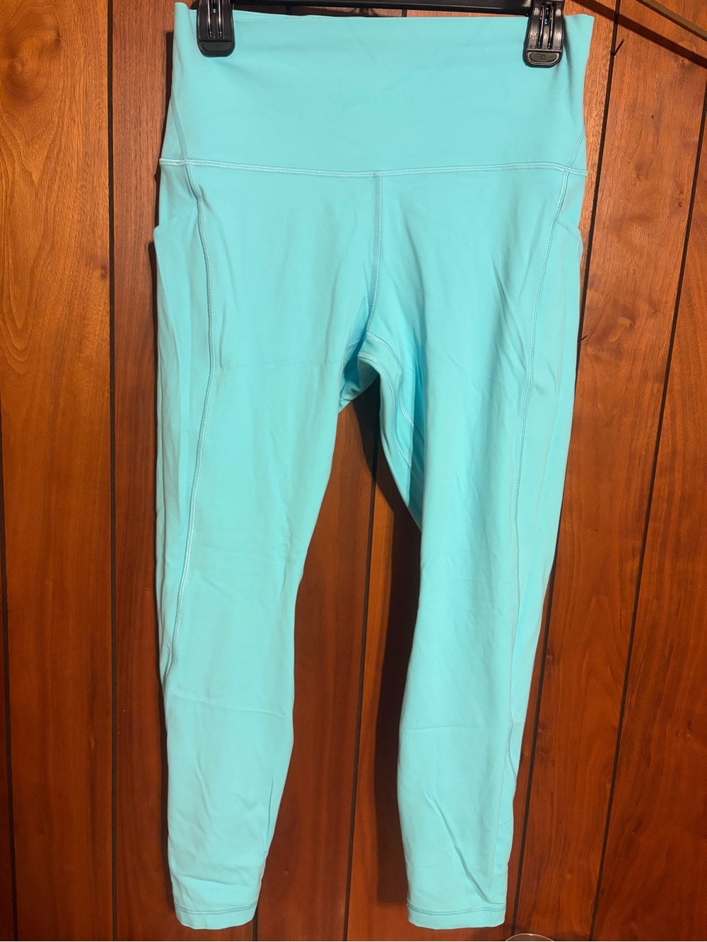 lululemon athletica Girls' Aqua/Turquoise High-Rise Leggings